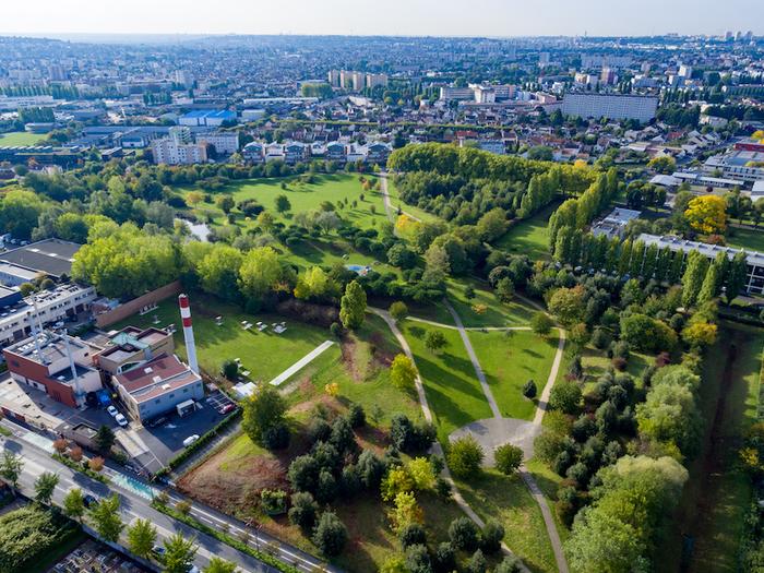 Bondy, Bois vu par drone