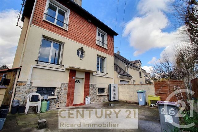 maison à vendre - 5 pièces - 77.7 m2 - BONDY - 93 - ILE-DE-FRANCE - Century 21 Ricard Immobilier